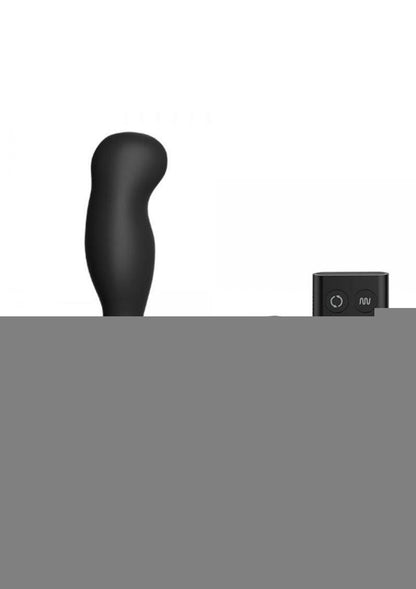 Nexus Revo Stealth Rechargeable Silicone Rotating Prostate Massager with Remote Control - Black