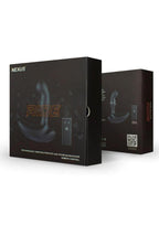 Nexus Ride Rechargeable Silicone Vibrating Prostate and Perinium Massager with Remote Control - Black