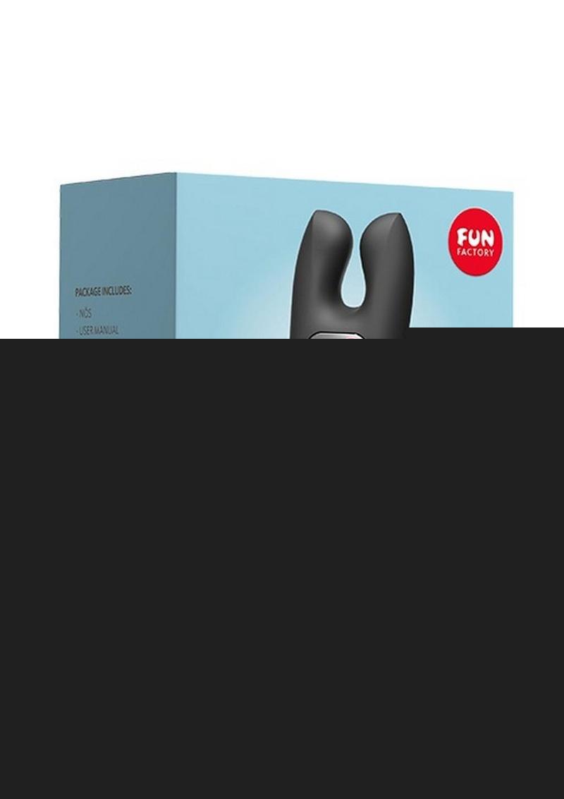 Nos Silicone Vibrating Couples Cock Ring - Black