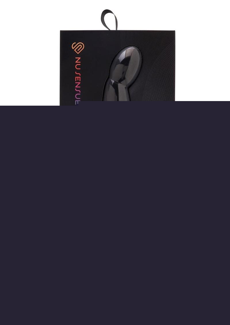 Nu Sensuelle Ace Pro Prostate and G-Spot Rechargeable Silicone Vibrator - Black