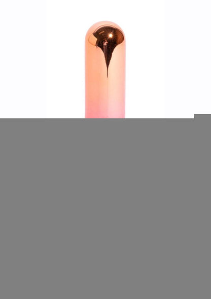 Nu Sensuelle Aluminium Rumba Rechargeable Warming Bullet - Metal/Multicolor/Rainbow