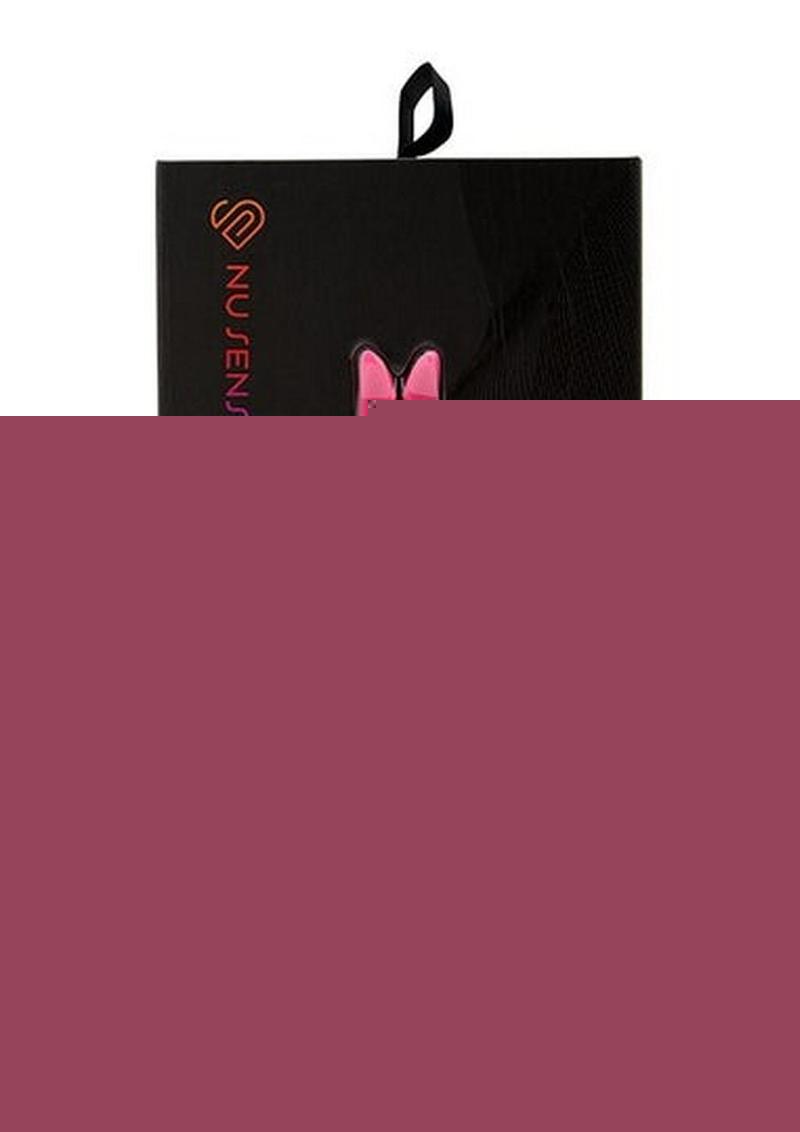 Nu Sensuelle Bunnii Rechargeable Silicone Vibrator - Pink