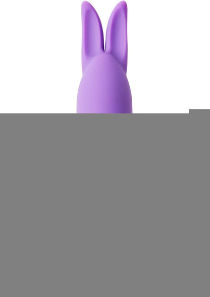 Nu Sensuelle Bunnii Rechargeable Silicone Vibrator - Purple