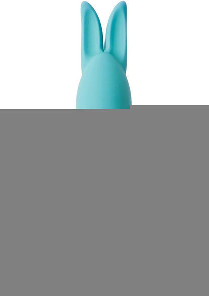 Nu Sensuelle Bunnii Rechargeable Silicone Vibrator - Teal