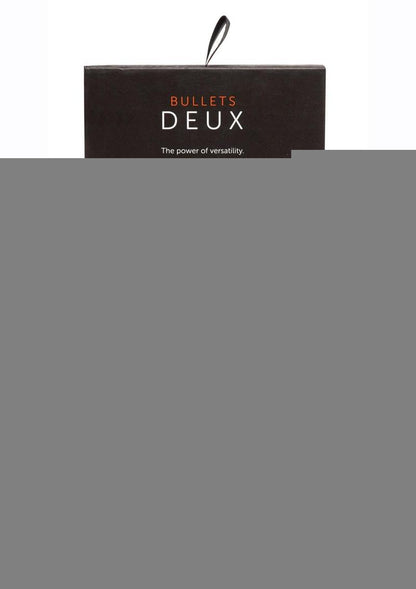 Nu Sensuelle Deux Silicone Rechargeable Bullet