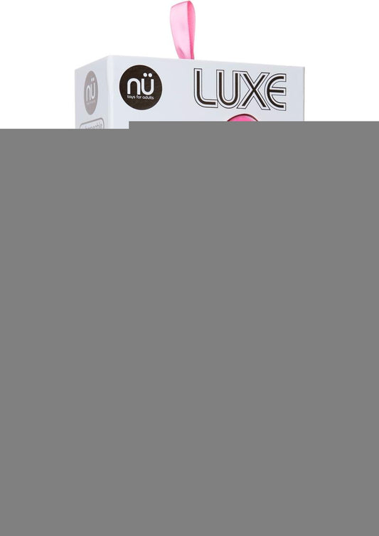 Nu Sensuelle Femme Luxe Rechargeable Silicone Rabbit Vibrator - Pink