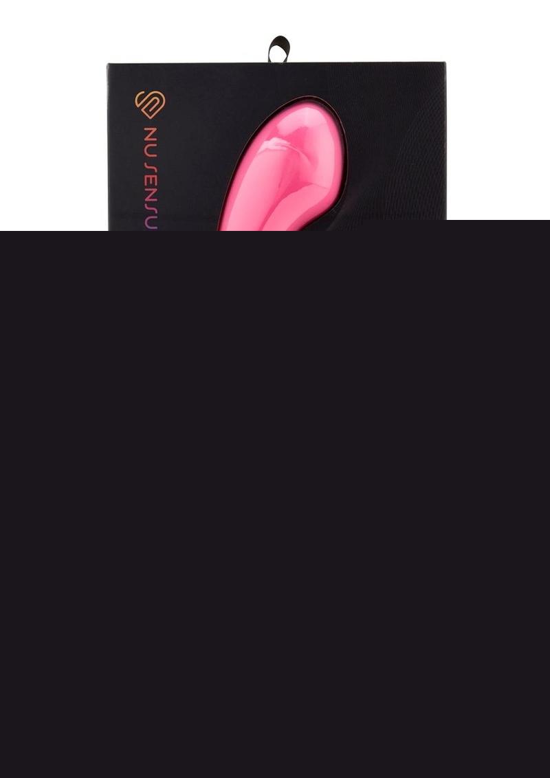 Nu Sensuelle Libi Flexible Rechargeable Silicone G-Spot Vibrator - Deep Pink/Pink