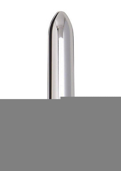 Nu Sensuelle Point Rechargeable Silicone Bullet - Silver