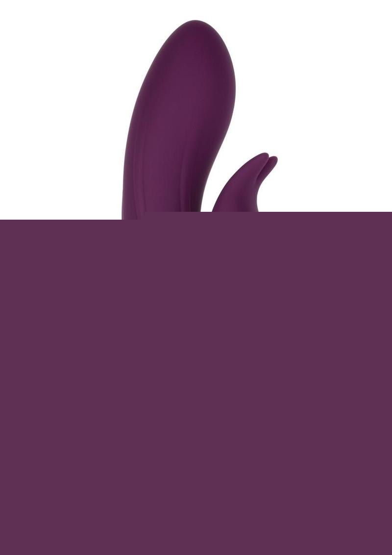 Obsession Desire Rechargeable Silicone Rabbit Vibrator - Purple