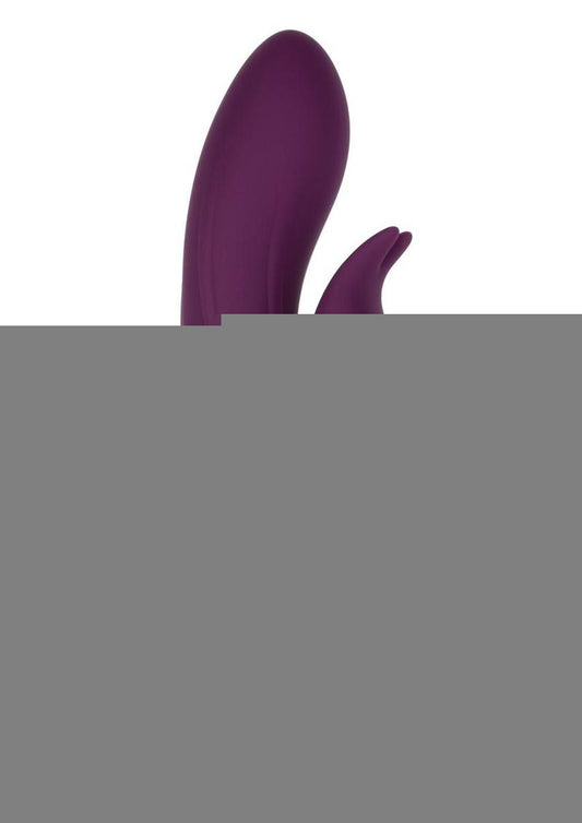 Obsession Desire Rechargeable Silicone Rabbit Vibrator - Purple