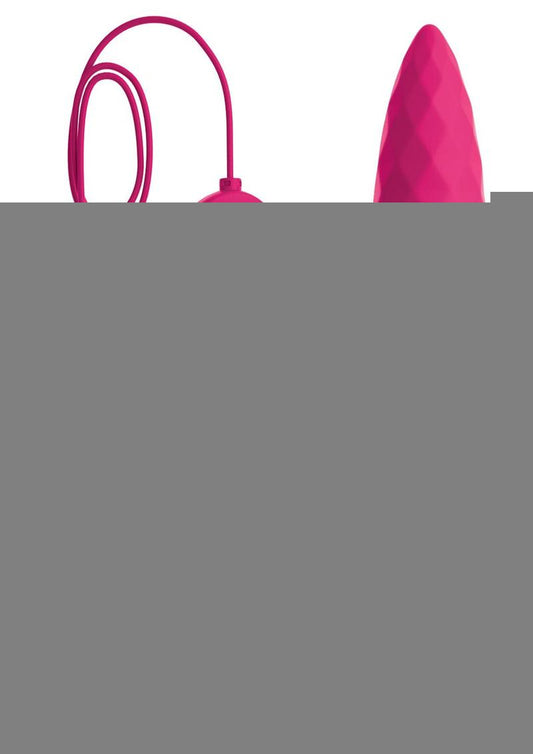 Omg! Bullets #Fun USB-Powered Silicone Vibrating Bullet - Pink