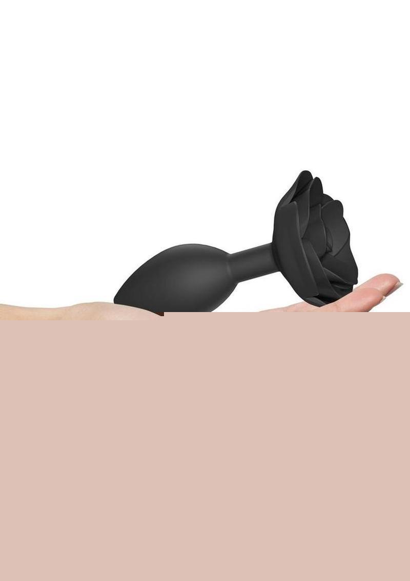 Open Roses Silicone Anal Plug