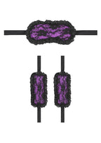Ouch! Kits Introductory Bondage Kit #7 - Purple - 2 Piece Kit