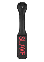 Ouch! Leather Paddle Slave - Black