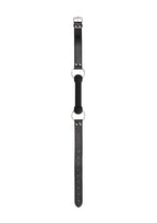 Ouch! Silicone Bit Gag with Adjustable Bonded Leather Straps