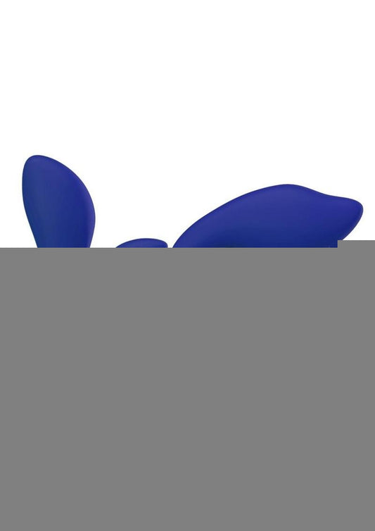 Palmsensual Accessories Silicone Massager Head Attachment - Black/Blue - 2 Per Pack