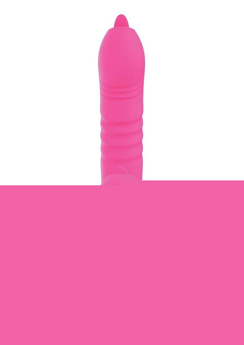 Passion Teaser Heat Up Rechargeable Silicone Rabbit Vibrator