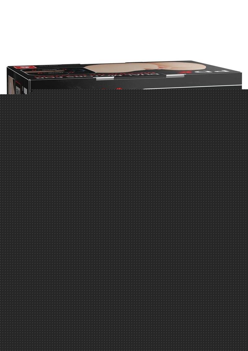 Pdx Elite Shake That Ass Vibrating Rechargeable Mega Masturbator - Vanilla