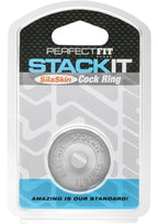 Perfect Fit Stackit Silaskin Cock Ring - Clear