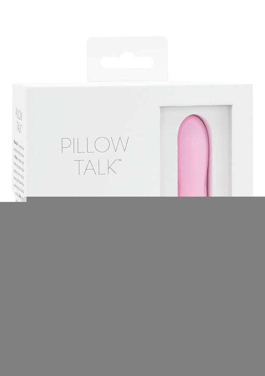 Pillow Talk Flirty Rechargeable Silicone Bullet - Pink