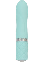 Pillow Talk Flirty Rechargeable Silicone Bullet - Teal