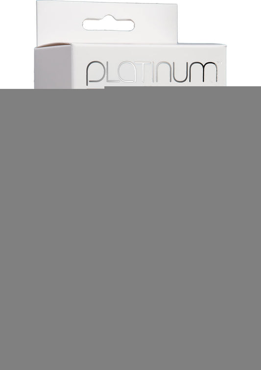 Platinum Premium Silicone - The Li'l End Anal Plug - Charcoal/Grey