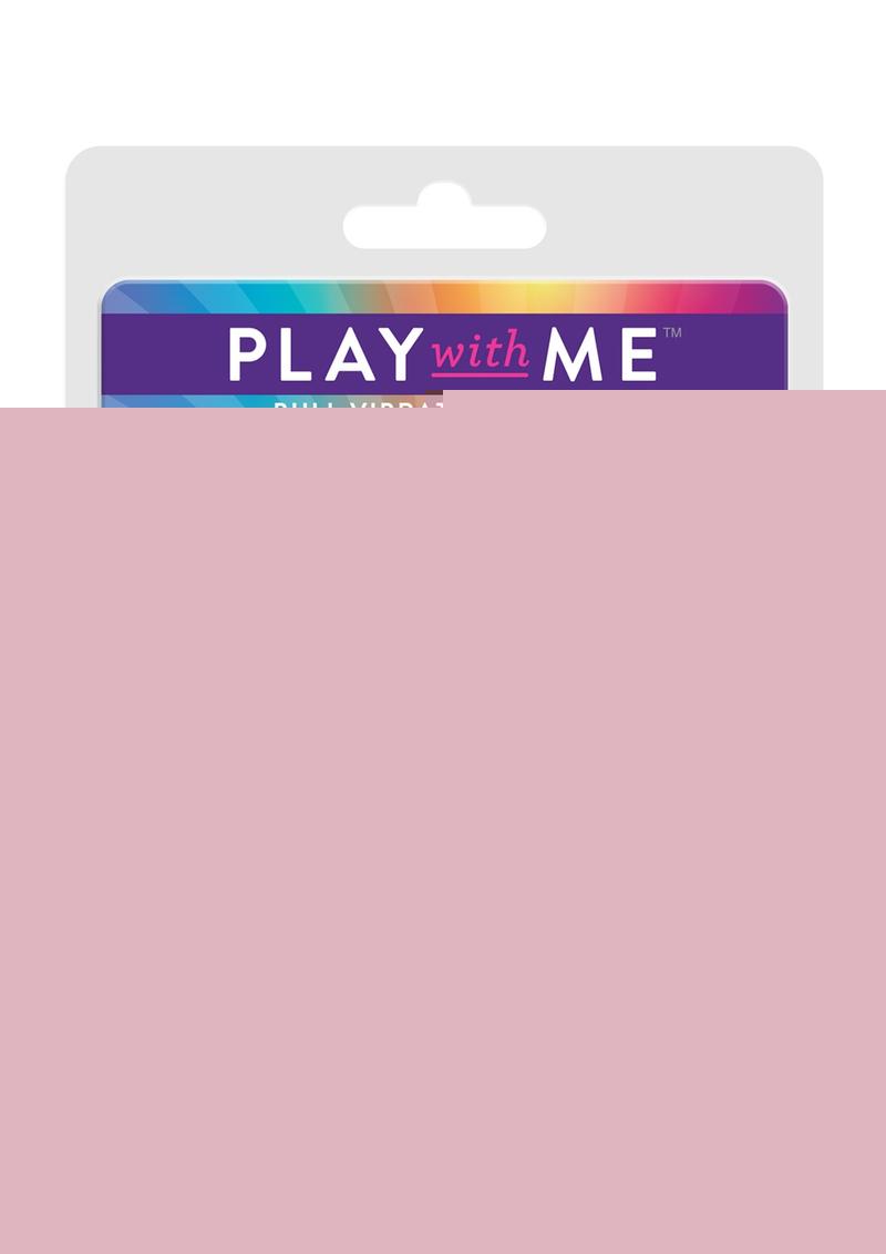 Play with Me Bull Vibrating Cock Ring - Purple