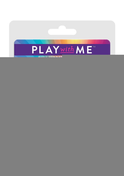 Play with Me Bull Vibrating Cock Ring - Purple