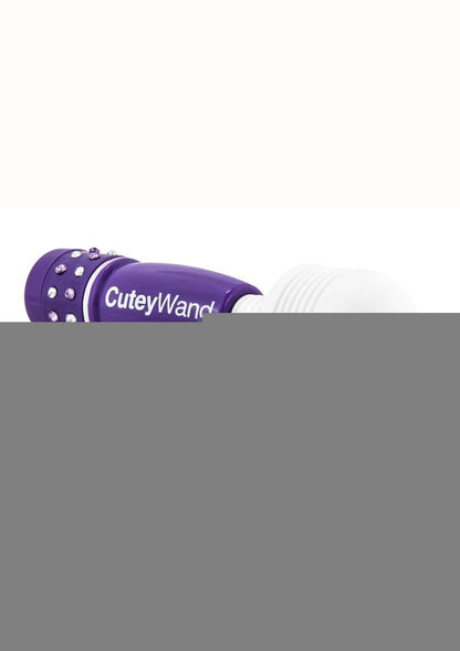 Play with Me Cutey Wand Massager - Purple
