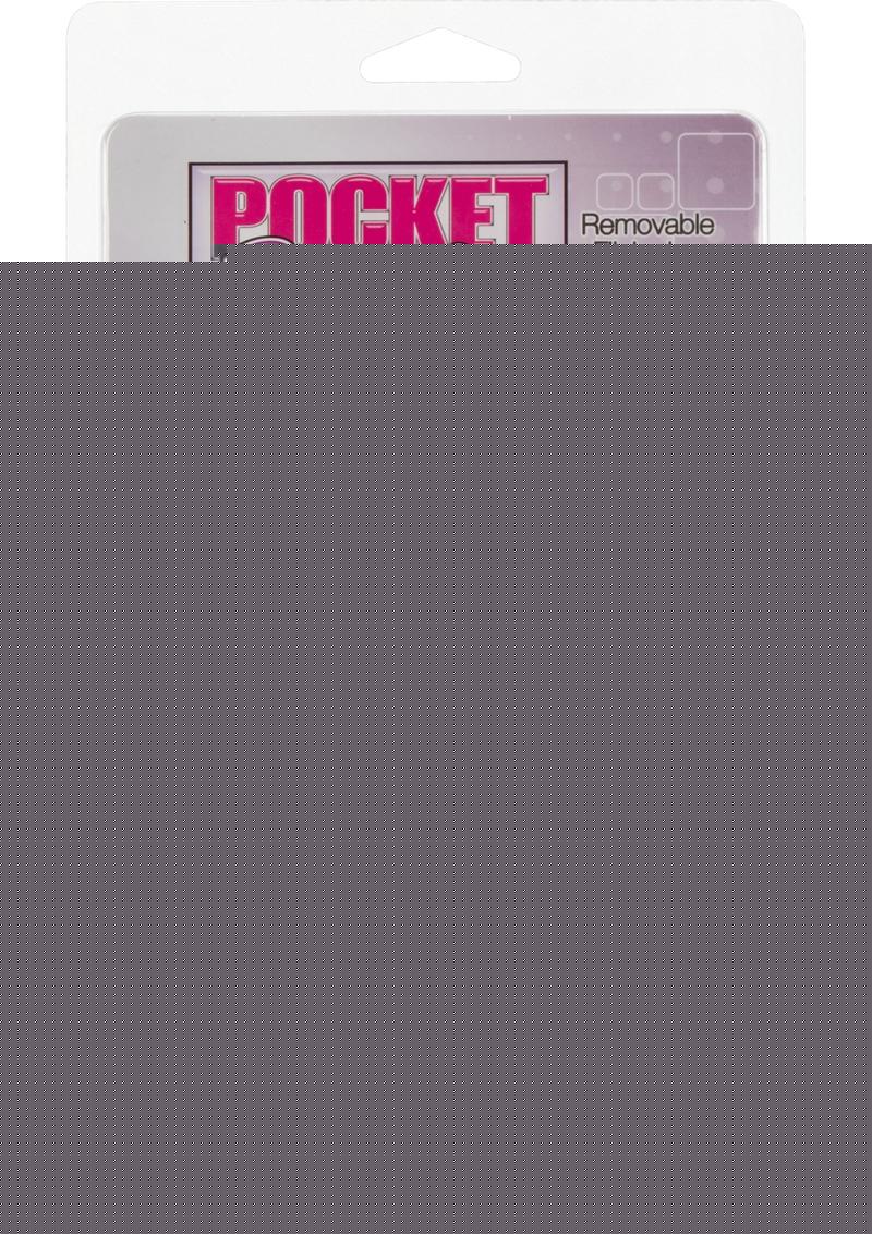 Pocket Exotics Snow Bunny Bullet - Clear - 4in