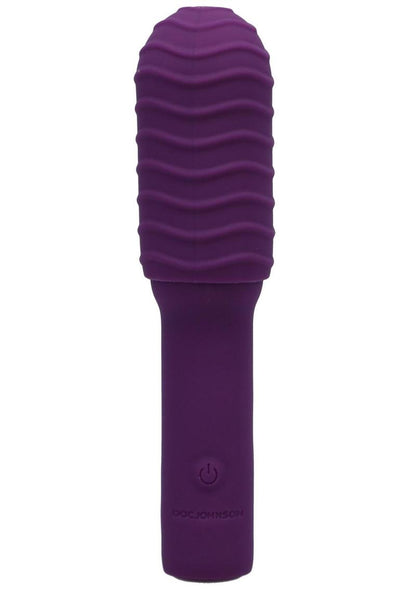 Pocket Rocket Elite Silicone Rechargeable Mini Vibrator with Removable Sleeve