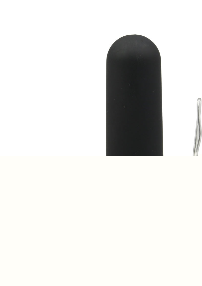 Power Mini Slim Bullet with Remote Ring - Black