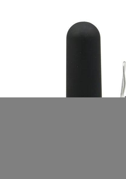 Power Mini Slim Bullet with Remote Ring - Black