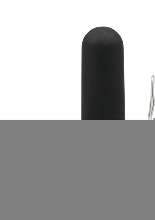 Power Mini Slim Bullet with Remote Ring - Black
