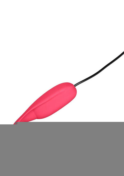 Power Play Flickering Tongue Silicone Massager Bullet