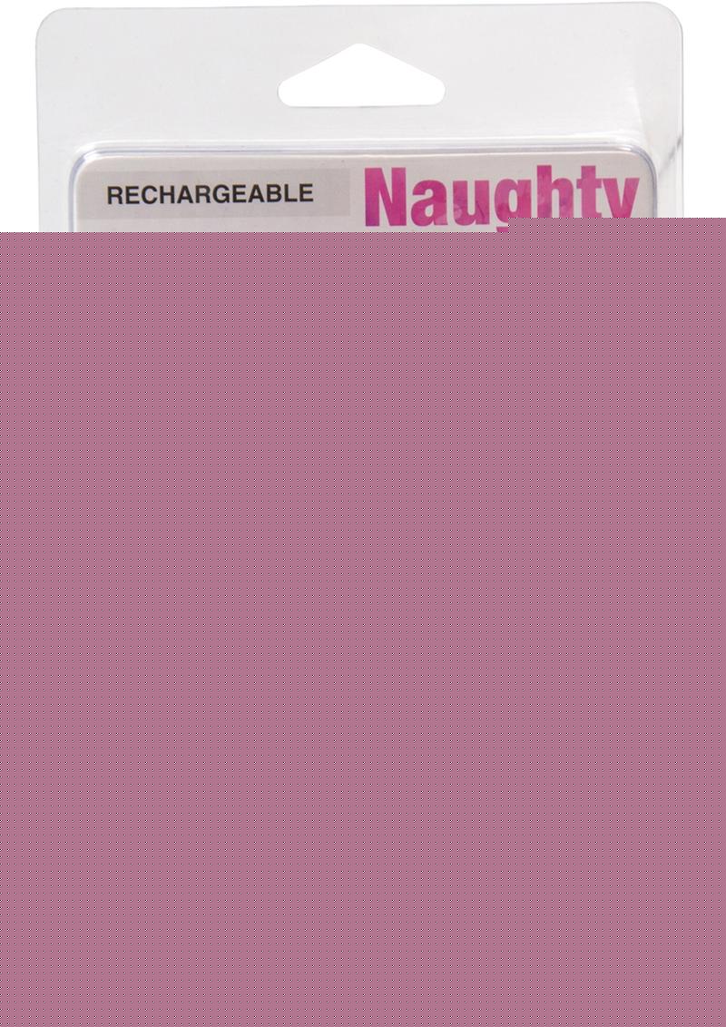 Powerbullet Naughty Nubbies Silicone Rechargeable Finger Massager - Pink
