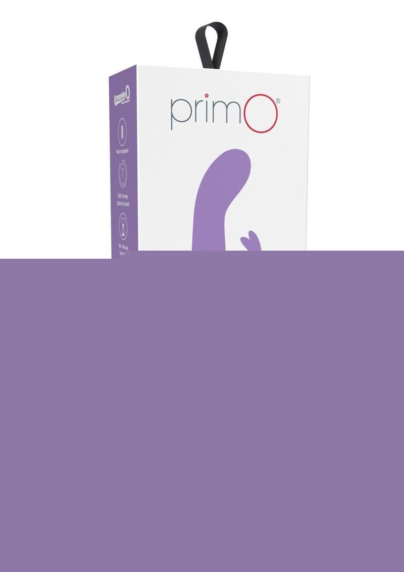 Primo Rabbit Rechargeable Silicone Vibrator - Lavender/Purple