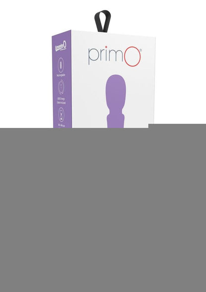 Primo Rechargeable Silicone Wand - Lavender/Purple