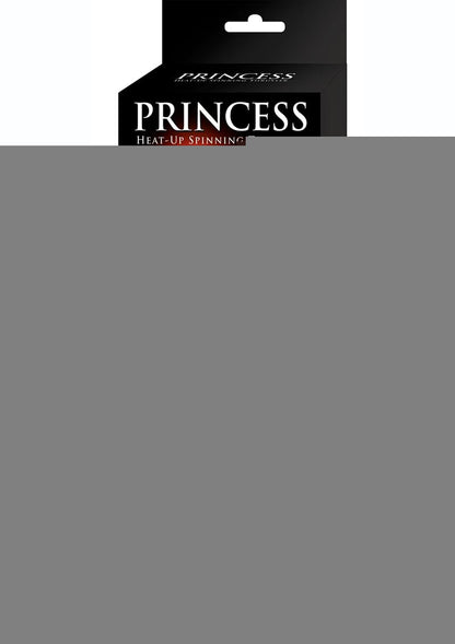 Princess Silicone Rechargeable Heat-Up Spinning Thruster - Black