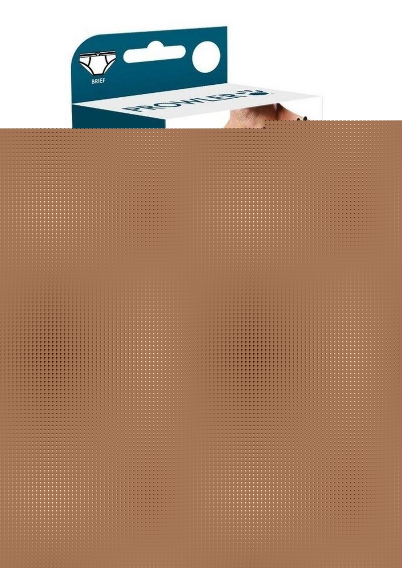 Prowler Black Oversized Paw Brief - Black/Multicolor/Rainbow - Small