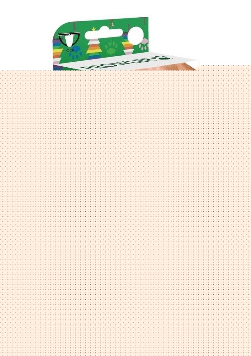 Prowler Christmas Tree Jock - Green/Multicolor/Rainbow - XSmall