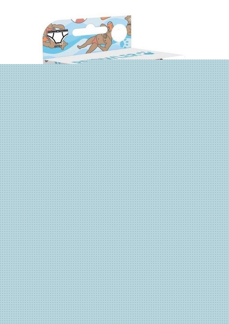 Prowler Gaywatch Bears Brief - Blue/Orange - XSmall