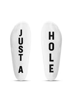 Prowler Red Ankle Socks Just A Hole - Black/White