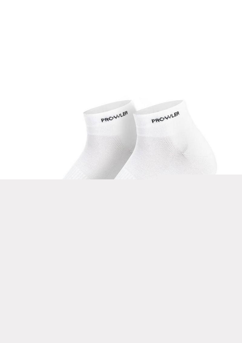 Prowler Red Ankle Socks Just A Hole - Black/White