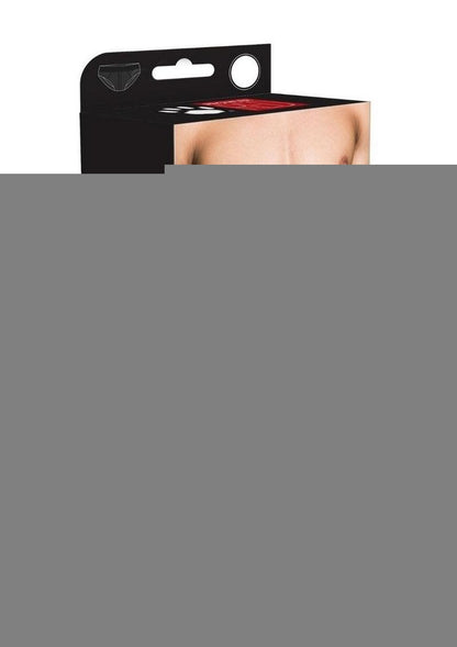 Prowler Red Ass-Less Brief - Black/White - Medium