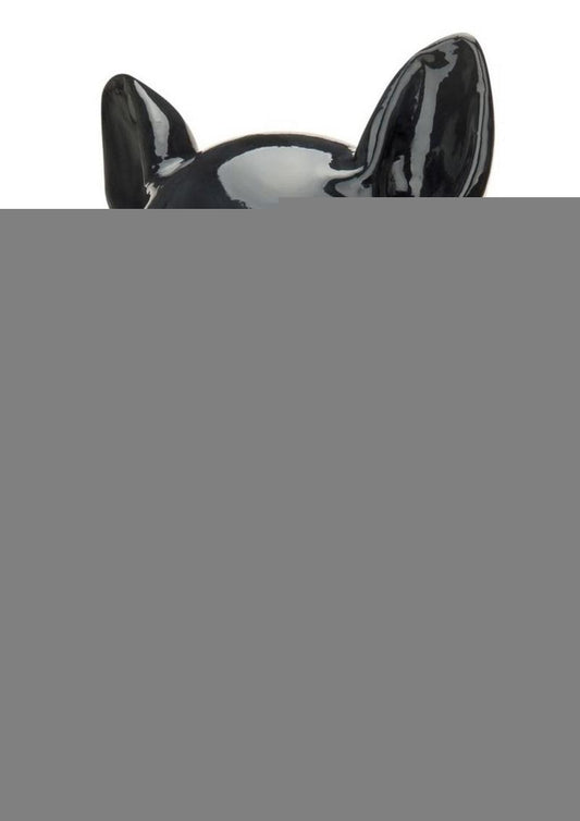 Prowler Red Latex Pig Hood - Black