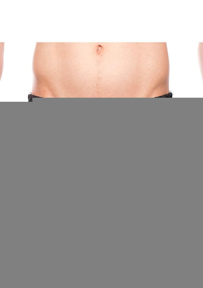 Prowler Red Leather Sport Shorts - Black/White - XSmall