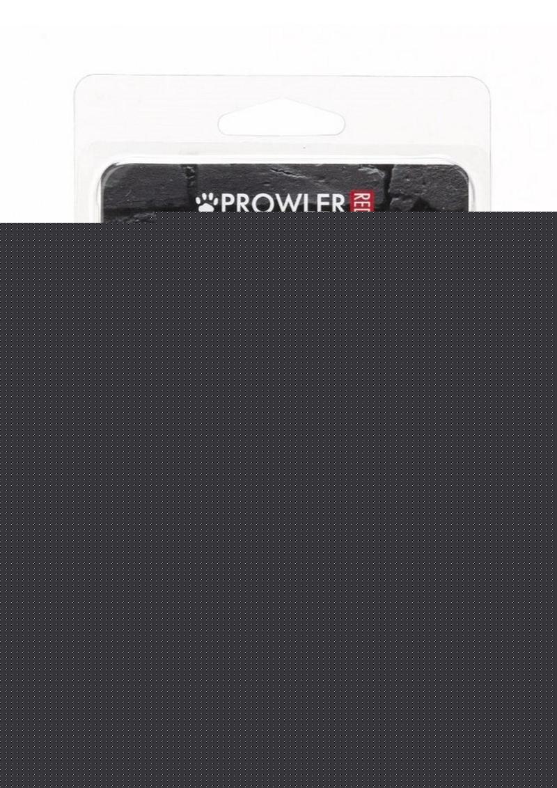 Prowler Red Silicone Cock Strap - Black