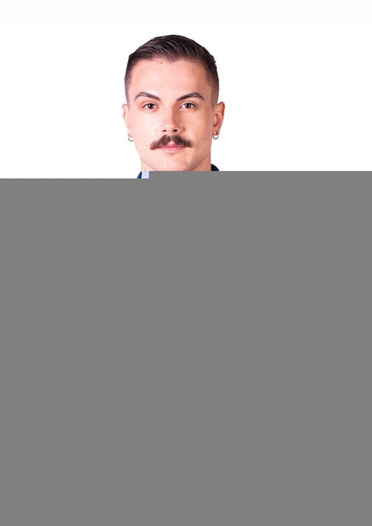 Prowler Red Slim Fit Police Shirt - Black/Blue - Large/XSmall