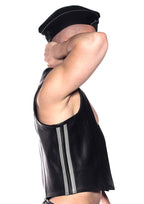 Prowler Red Waistcoat Stripe - Black/Gray/Grey - XLarge